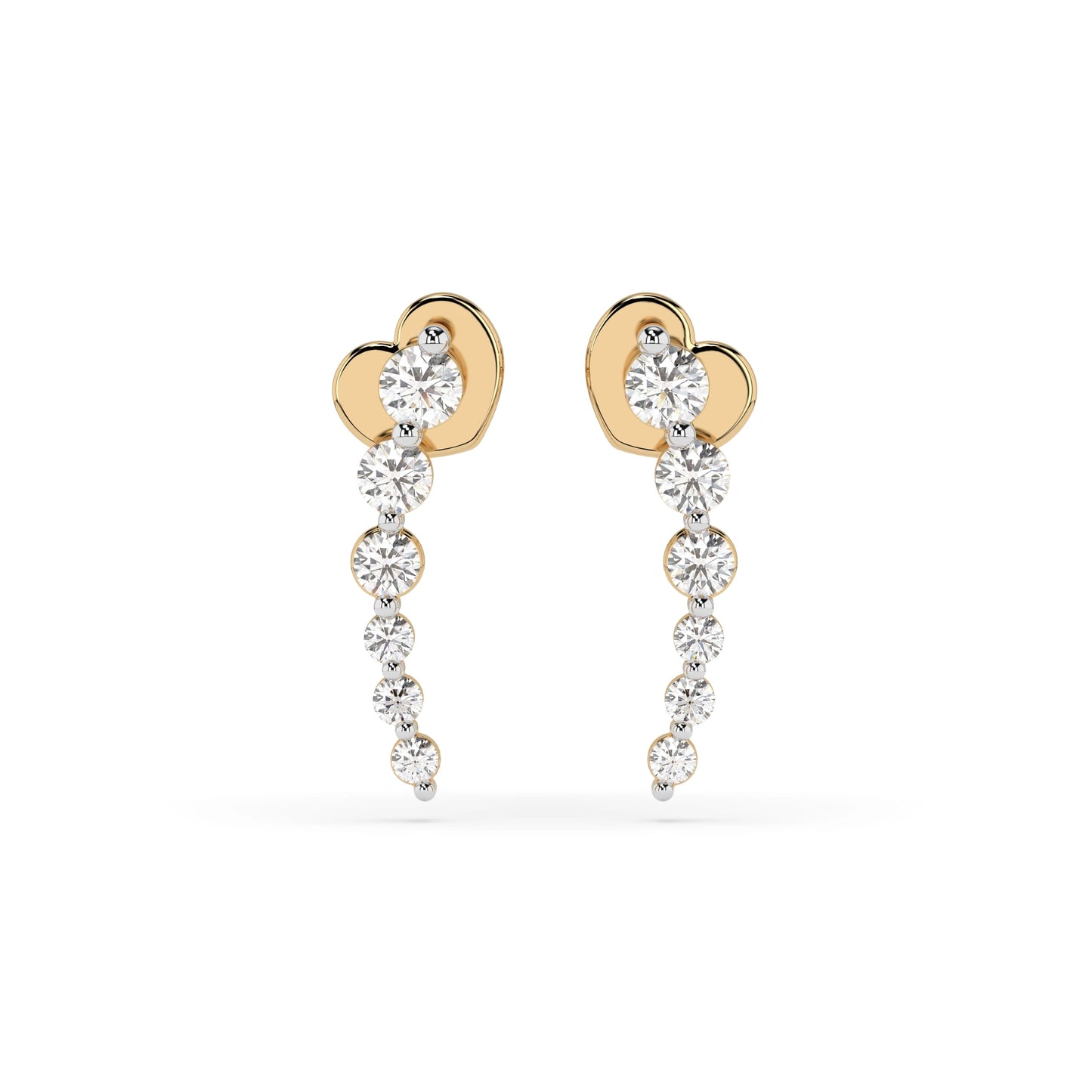 Eternity Earring (Round), 0.09 ct — 102-10030