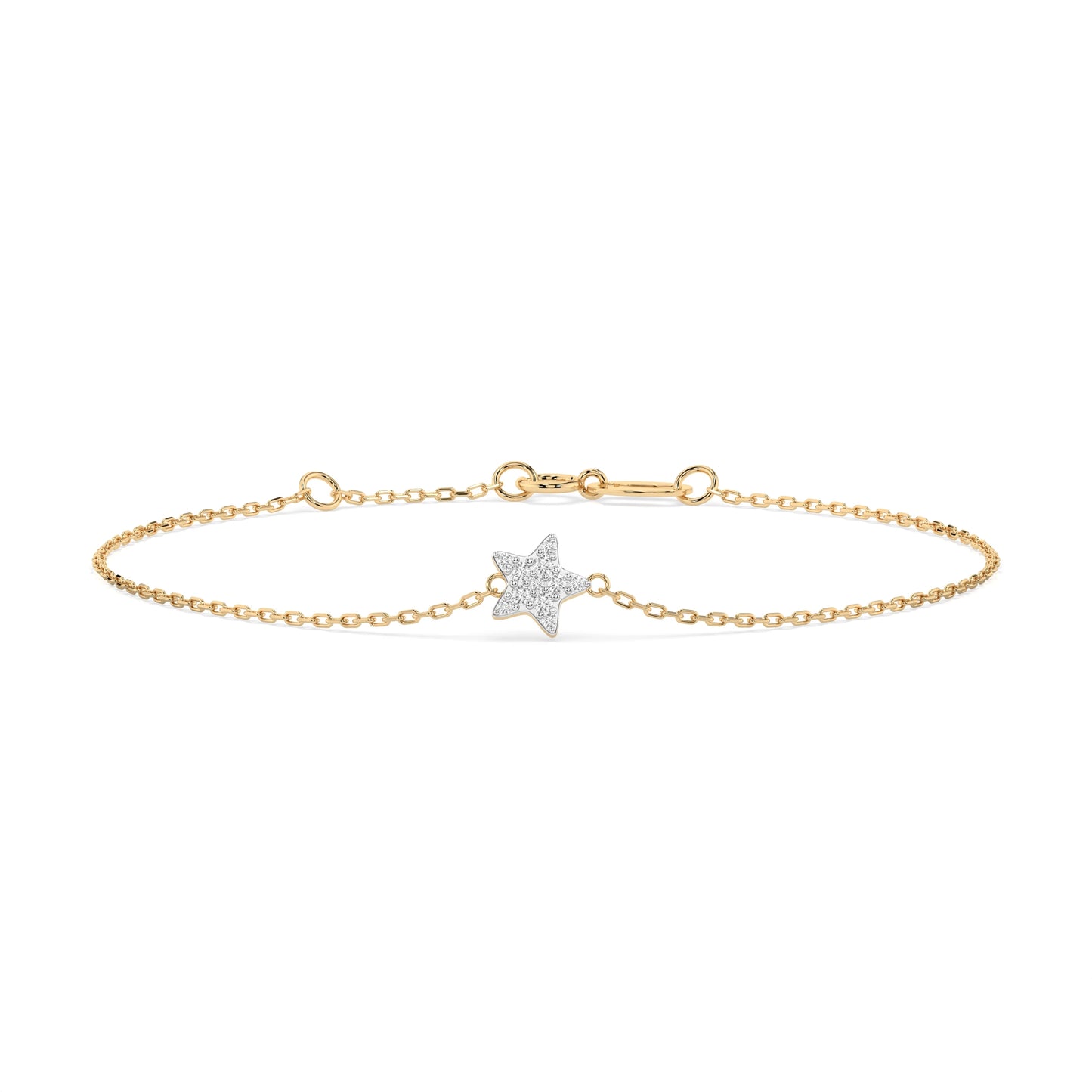 Minimalism Bracelet (Round), 0.03 ct — 105-10013