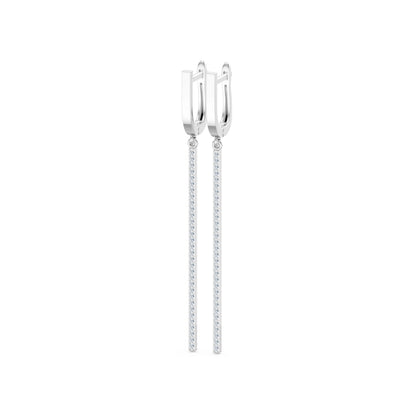 Minimalism Earring, 0.38 ct — 102-10129/2