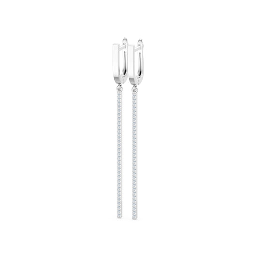 Minimalism Earring, 0.38 ct — 102-10129/2