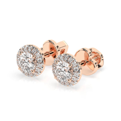 Solitaire Eternity Earring (Round), 0.4 ct — 102-10095(3.7)