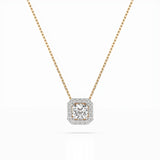 Diamond Eternity Necklace Round 0.2ct by Qutahia Jewellery
