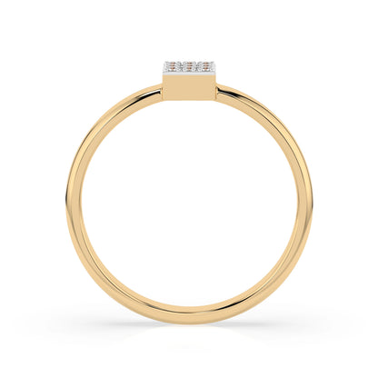Illusion Ring (Round), 0.05 ct — 101-10063