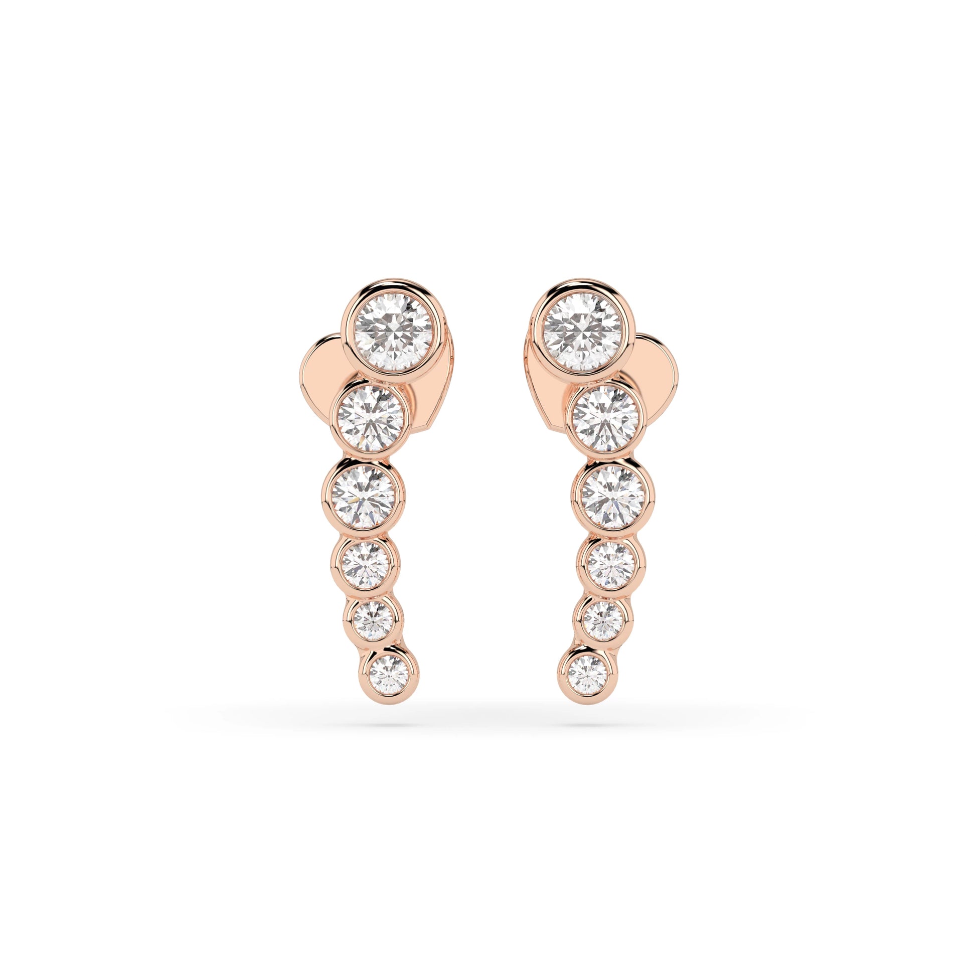 Eternity Earring (Round), 0.03 ct — 102-10031