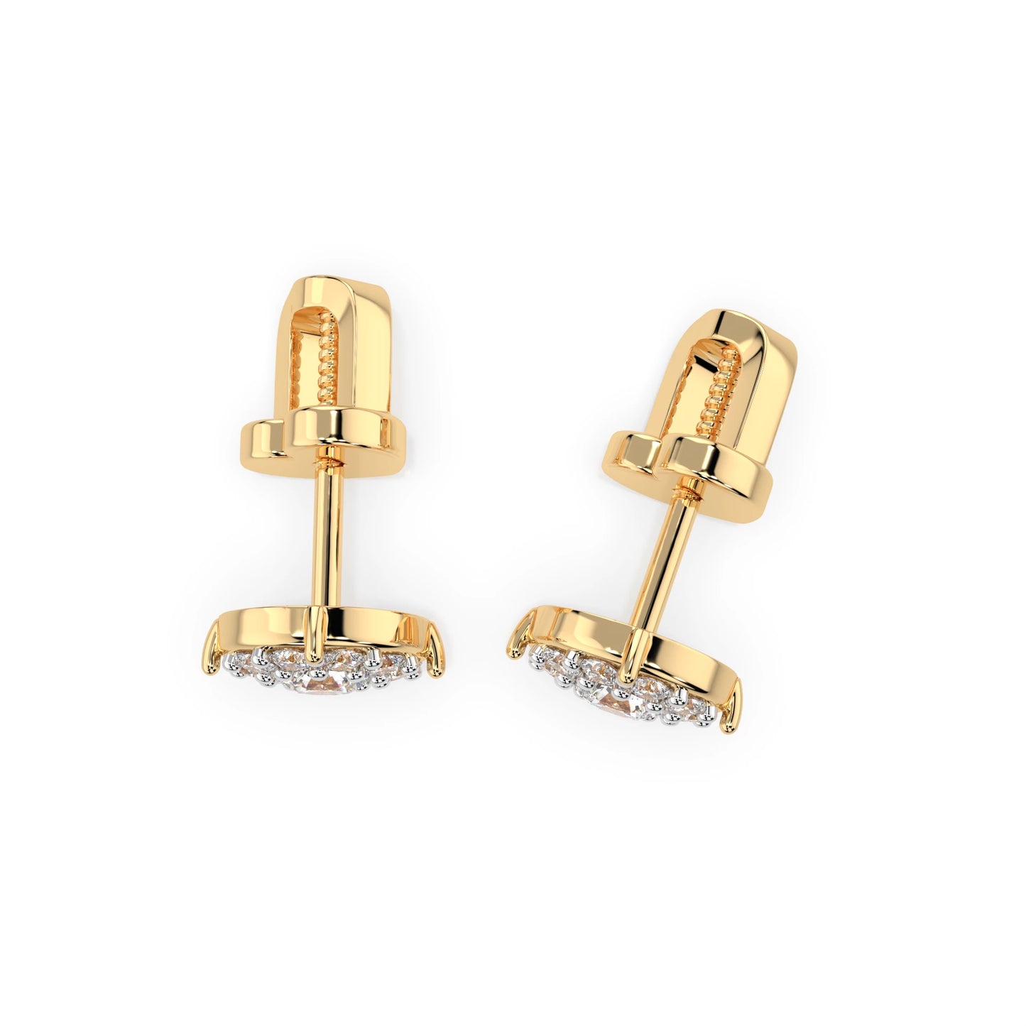 Solitaire Eternity Earring (Round), 0.3 ct — 102-10017(3.4)