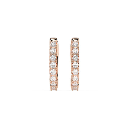 Eternity Earring (Round), 0.32 ct — 102-10044/2