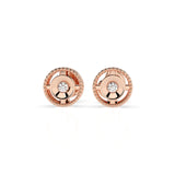 Minimalism Earring (Round), 0.04 ct — 102-10052