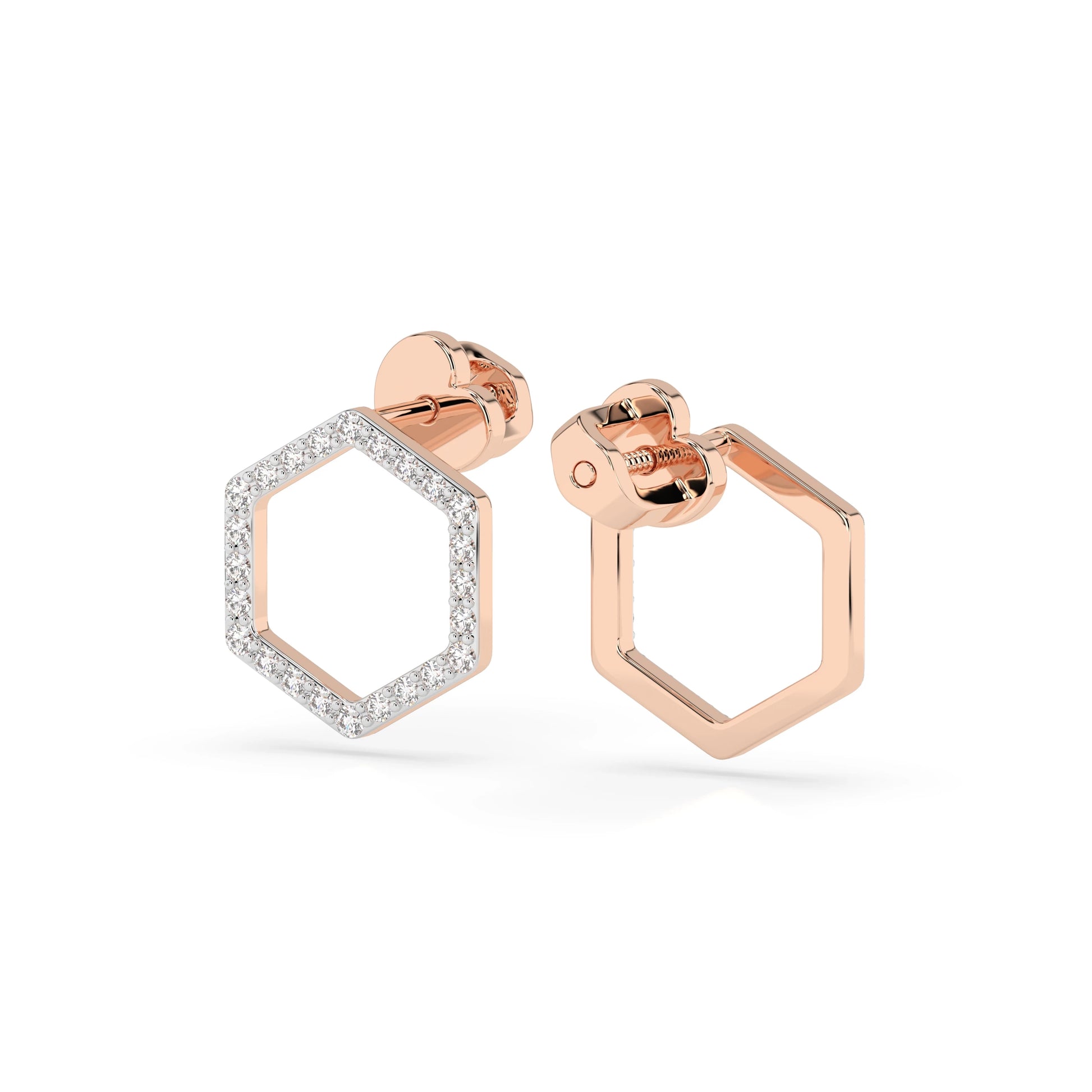 Minimalism Earring (Round), 0.29 ct — 102-10167