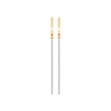 Small Diamond Earrings Round Brilliant 0.38ct by Qutahia Jewellery
