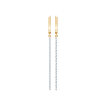 Minimalism Earring, 0.38 ct — 102-10129/2