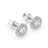 Solitaire Eternity Earring (Round), 1.0 ct β 102-10095(5.1)