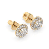 Solitaire Eternity Earring (Round), 1.0 ct β 102-10095(5.1)