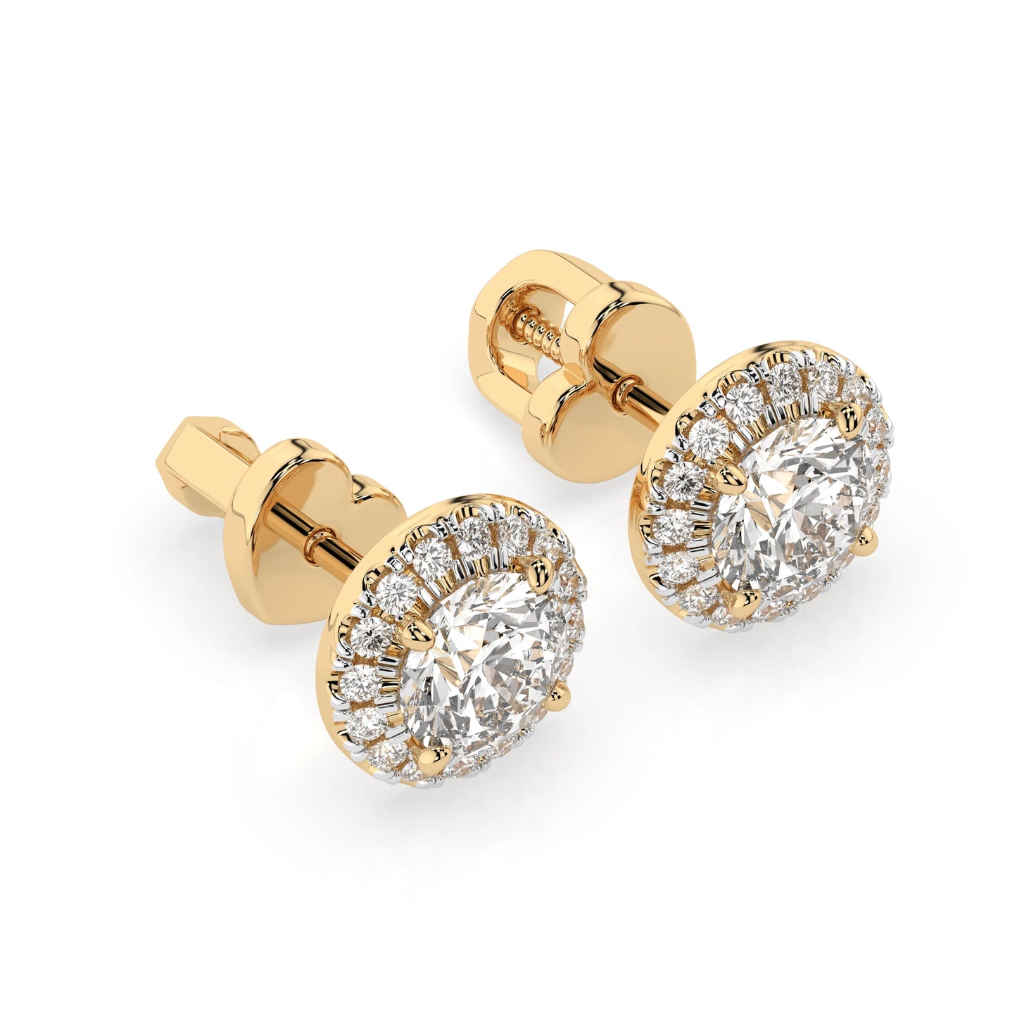 Solitaire Eternity Earring (Round), 1.0 ct — 102-10095(5.1)