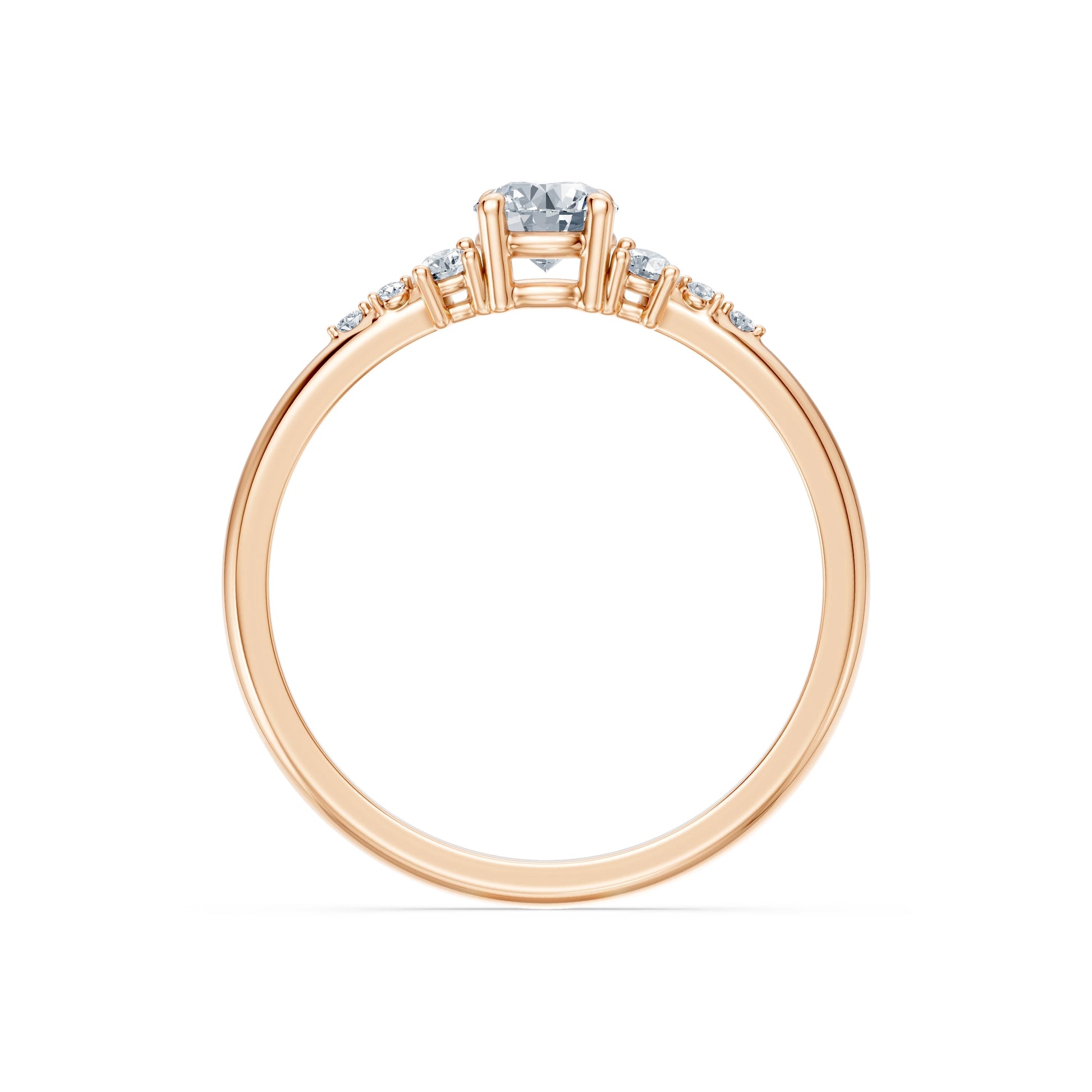 Solitaire Eternity Ring, 0.35 ct — 101-10140(4.5)