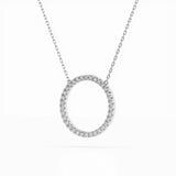 Minimalism Necklace (Round), 0.2 ct β 104-10023