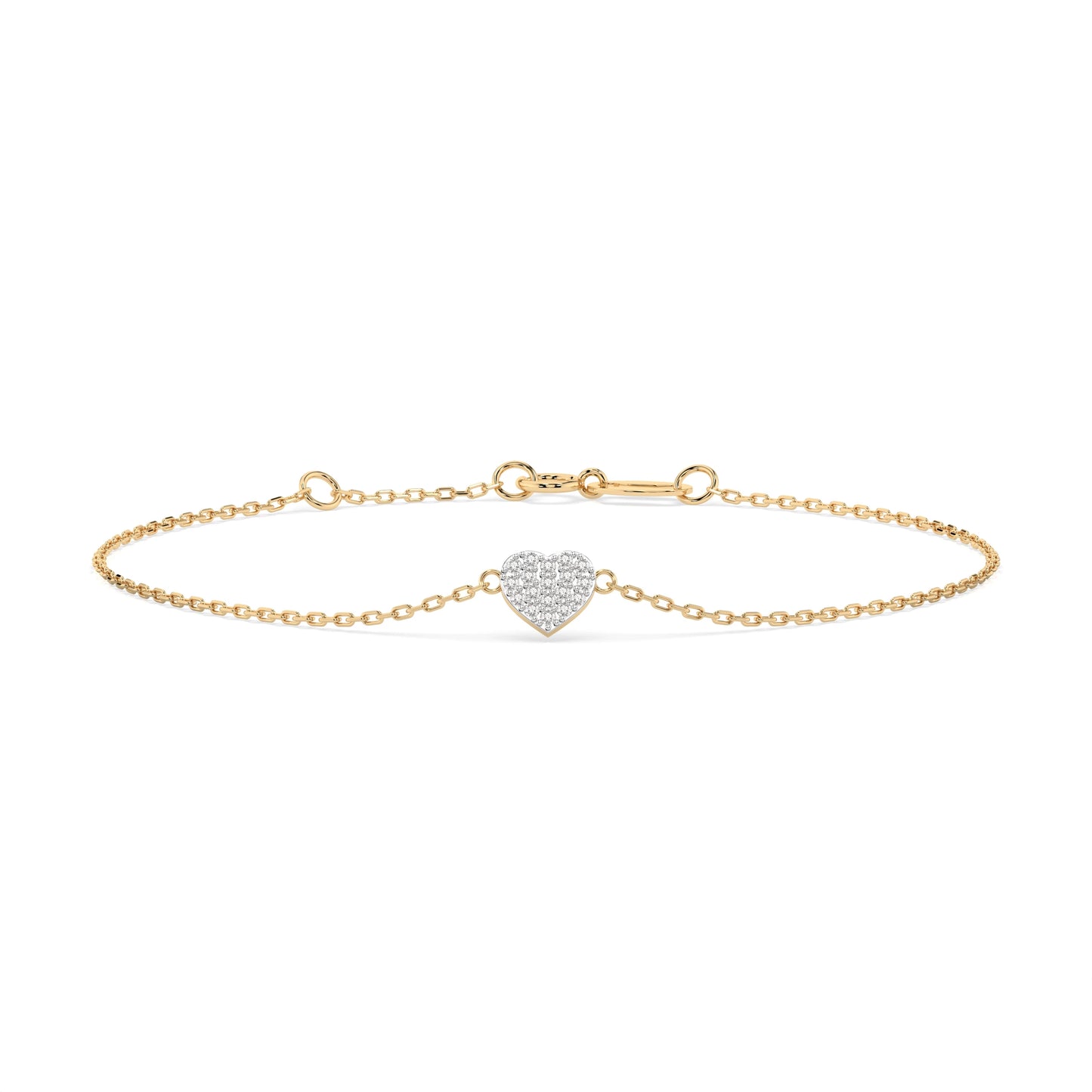 Minimalism Bracelet (Round), 0.09 ct — 105-10012