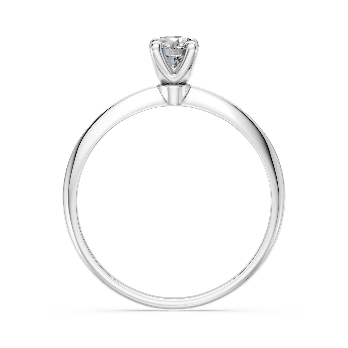 Solitaire Ring, 0.3 ct — 101-10104(4.2)