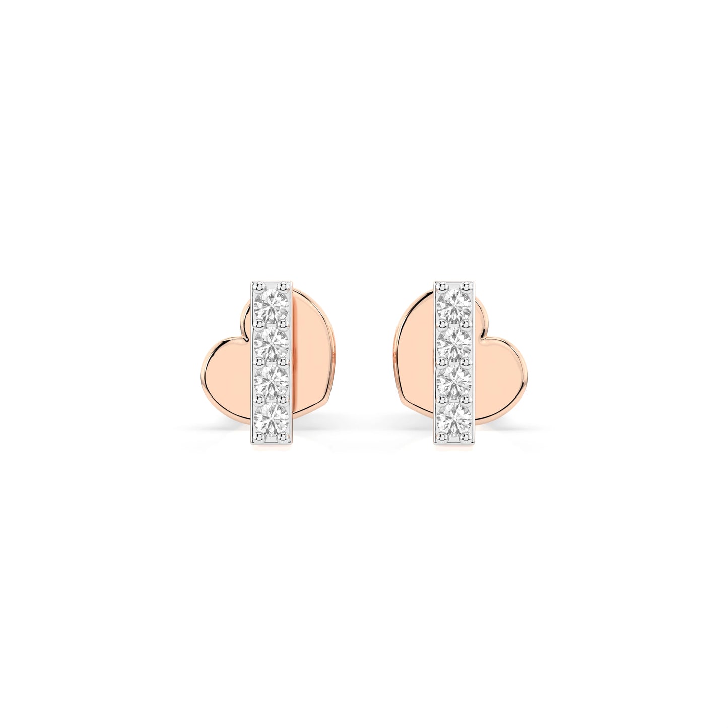 Minimalism Earring (Round), 0.08 ct — 102-10069