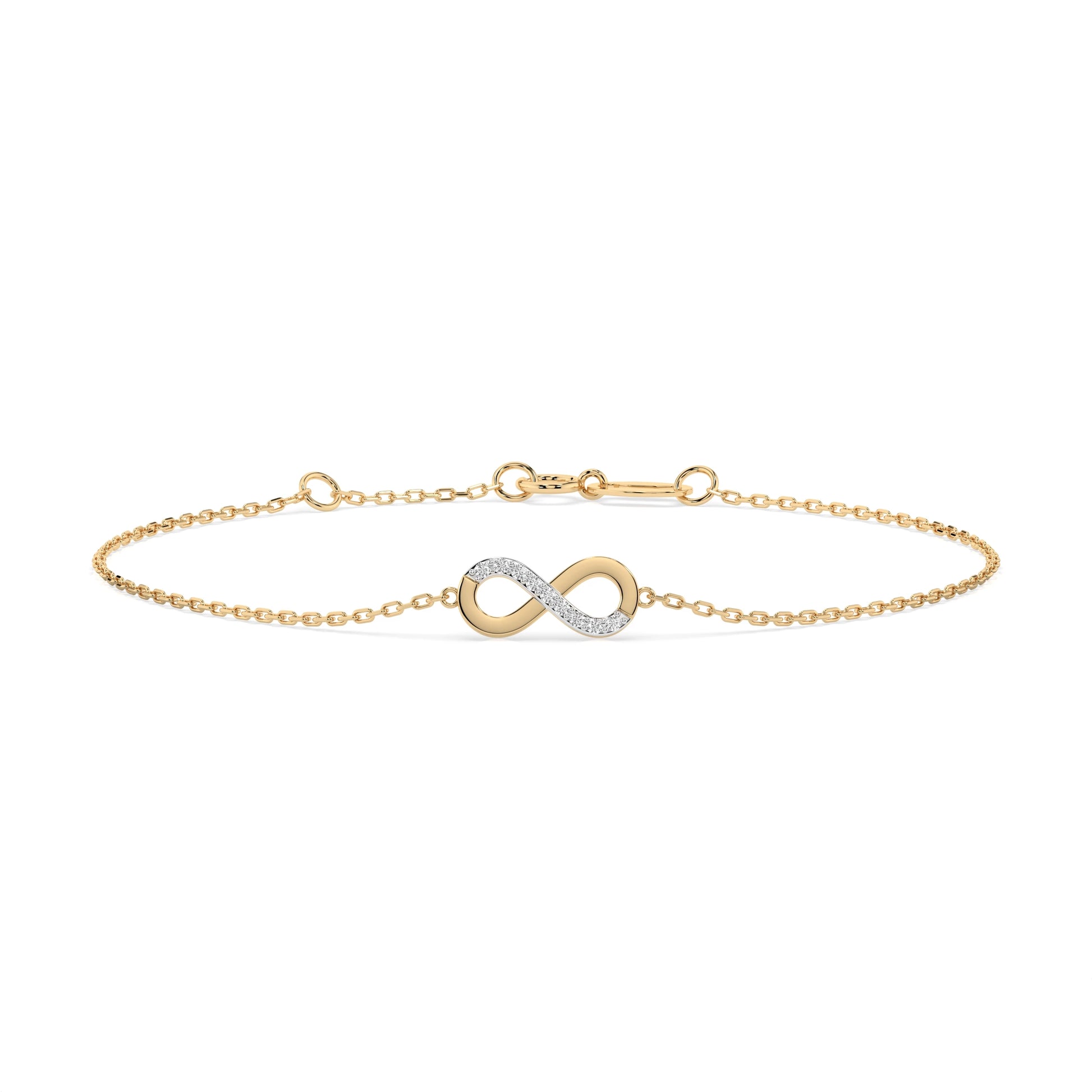 Minimalism Bracelet (Round), 0.05 ct — 105-10009