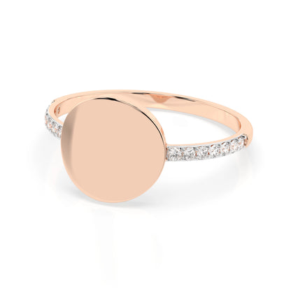 Minimalism Ring (Round), 0.14 ct — 101-10067