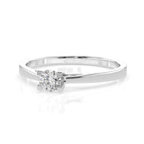 Solitaire Ring (Round), 0.15 ct — 101-10020(3.4)