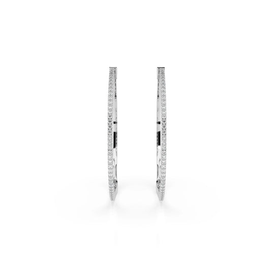 Eternity Earring (Round), 0.38 ct — 102-10051