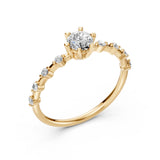 Solitaire Eternity Ring (Round), 0.5 ct β 101-10144(5.1)