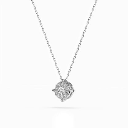 Solitaire Eternity Necklace (Round), 0.06 ct — 104-10001(2.5)