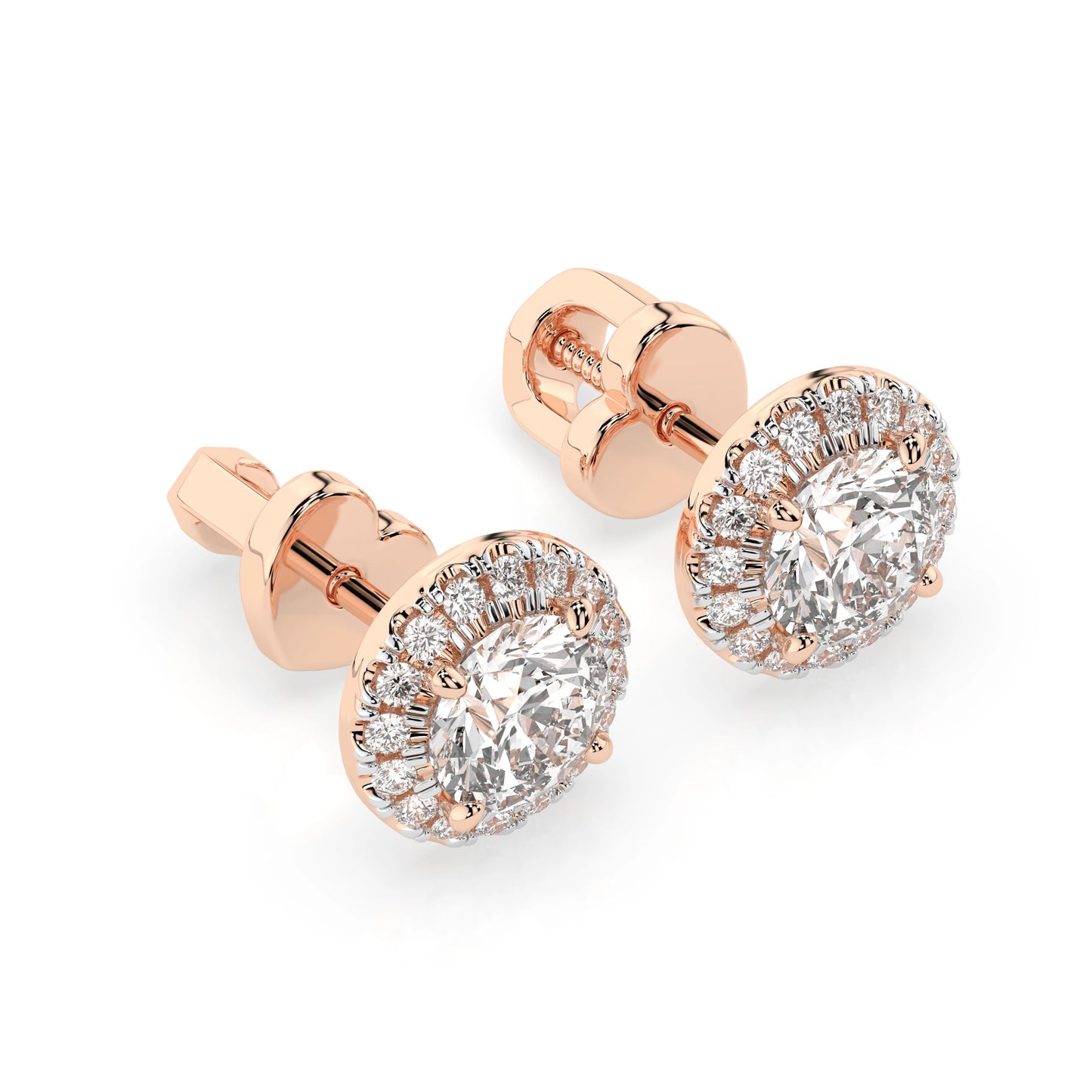 Solitaire Eternity Earring (Round), 1.0 ct — 102-10095(5.1)