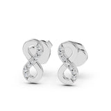 Minimalism Earring (Round), 0.09 ct — 102-10092