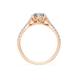 Marquise Lab Grown Diamond Micro Pave Eternity Ring 2.0ct by Qutahia Jewellery
