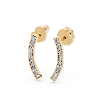 Minimalism Earring, 0.13 ct — 102-10065