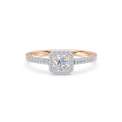 Solitaire Eternity Ring, 0.2 ct — 101-10118/2(3.7)