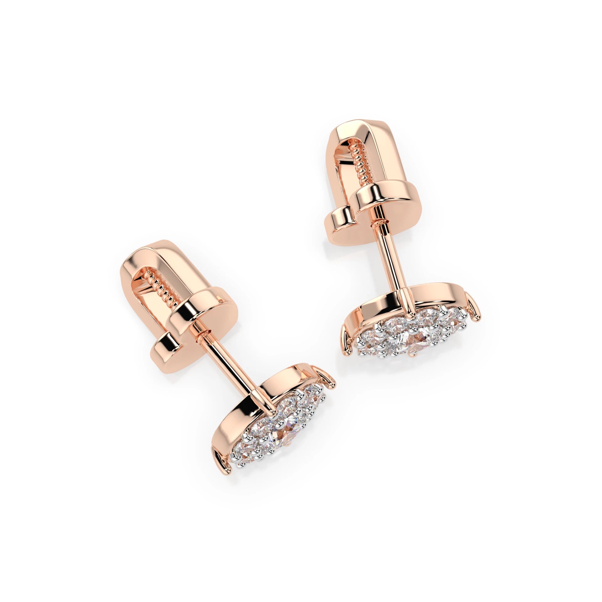 Solitaire Eternity Earring (Round), 0.2 ct — 102-10017(3.0)