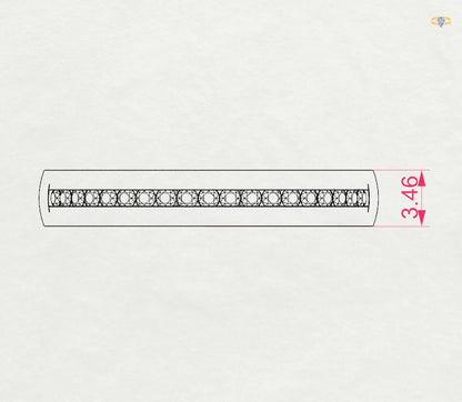 Eternity Ring (Round), 0.15 ct — 101-10047