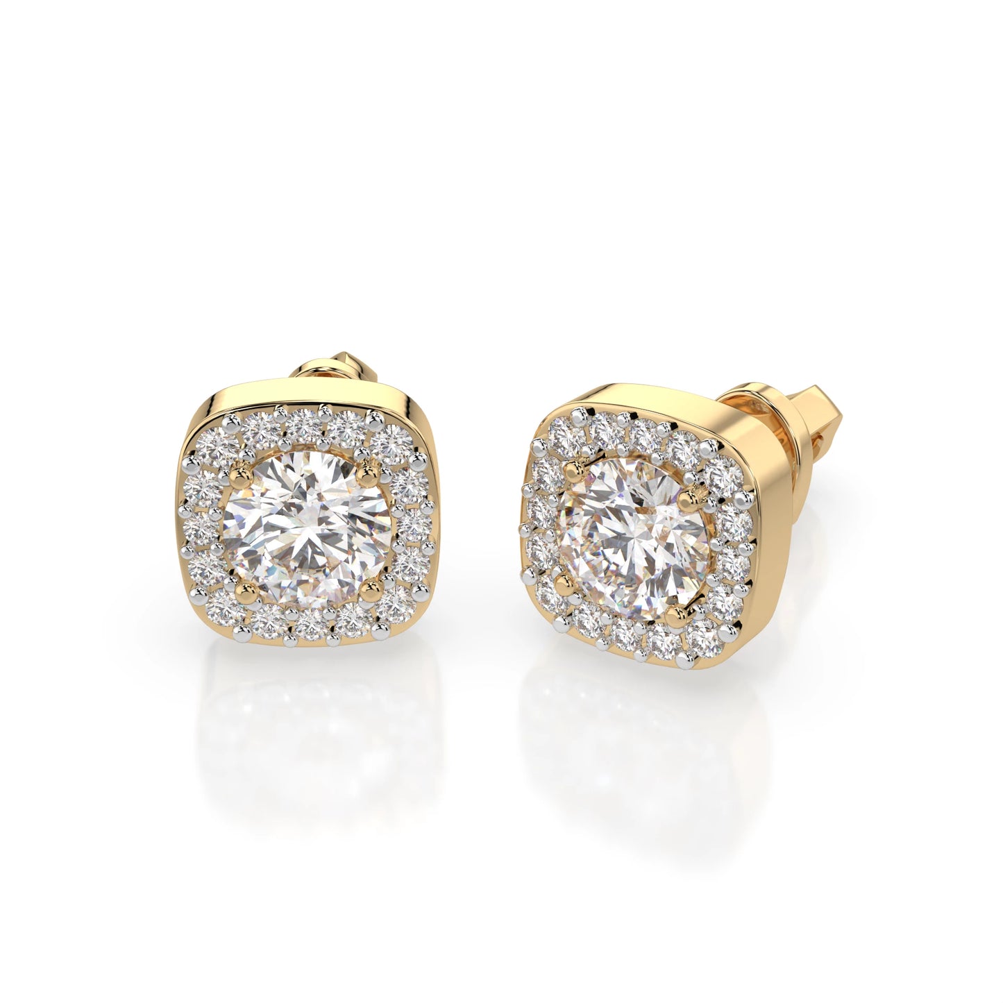 Solitaire Eternity Earring (Round), 0.6 ct — 102-10152(4.2)