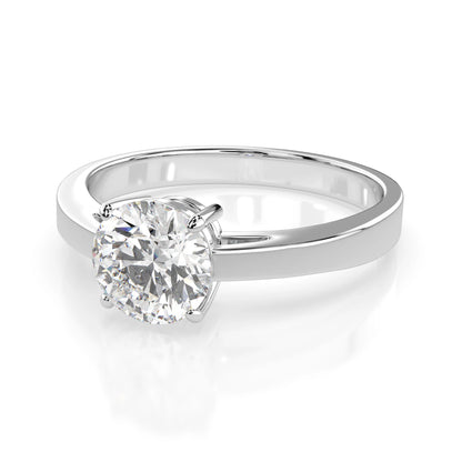 Solitaire Ring (Round), 0.7 ct — 101-10012/1(5.7)