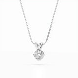 Solitaire Necklace (Round), 0.4 ct — 104-10037(4.7)