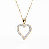 Minimalism Necklace (Round), 0.31 ct β 104-10060